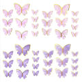 10pcs DIY Cake Decoration Happy Birthday Theme Butterfly Paper Cake Topper. 