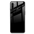 Slim Hybrid Gradient Tempered Glass Case for Xiaomi Redmi Note 8 Phone Cover Soft TPU frame Colorful Patterned Glass Hard Back Case. 