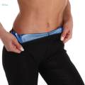 Women Sauna Pants Shorts Waist Jogger Leggings Sweatpants Workout Training Yoga Leggings 3 Types - L XL. 