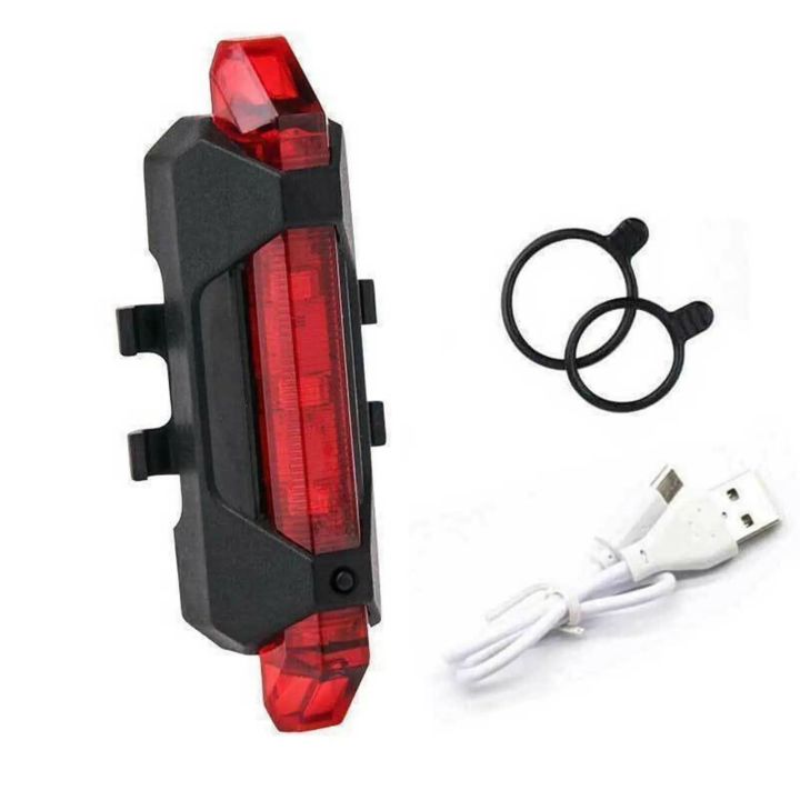 Bicycle Rechargeable Back Light LED Cycle Rear Tail Lamp Cycling Accessories Bicycle Light Cycle Light Bicycles Lights  Bicycle Lamp Road Bike Light Bicycle Accessories Cycle Parts Bicycle Parts