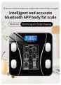 Smart Weighing Scale Bluetooth-compatible intelligent Electronic Intelligent Weight Loss Body Fat Scale Balances. 