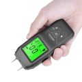 Digital Moisture Meter, Water Leak Detector, Moisture Tester, Pin Type, Backlit LCD Display,Wood Humidity Tester. 