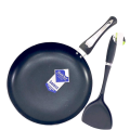 Quality Nonstick Fry Pan with Spoon - 28cm. 
