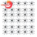 Fake Spiders 30pcs Realistic Small Size Prank Scary Black Spiders Halloween Decoration Photography Prop Scary Spider Toys. 