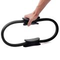 Pilates Ring Magic Circle Body Sport Exercise Fitness Strength Yoga Tool-Black. 