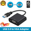 USB to VGA Video Adapter HD USB 3.0 to VGA Display Converter. 