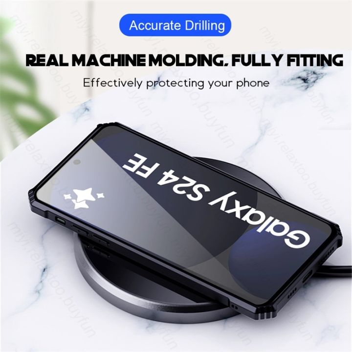 Samsun%20S24FE%205G%20Case%20Clear%20Acrylic%20Back%20Cover%20For%20Samsung%20Galaxy%20S24%20FE%205G%20Armor%20Shockproof%20Coque%20On%20SamsungS24FE%20S%2024FE%20S%2024%20FE%20-%20Image%203