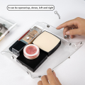 Simple Transparent PVC Makeup Bag Portable Cosmetic Bags Foundation Brush Jewelry Organizer Storage Package Case Travel Wash Bag. 
