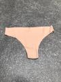 Laser Cut One Piece Seamless Women's Underwear T-back Thong Panties. 