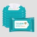 【Hot demand】 75% disinfection wipes without irritating or drying your skin Sterilize for skin around the wound 10 pcs. 