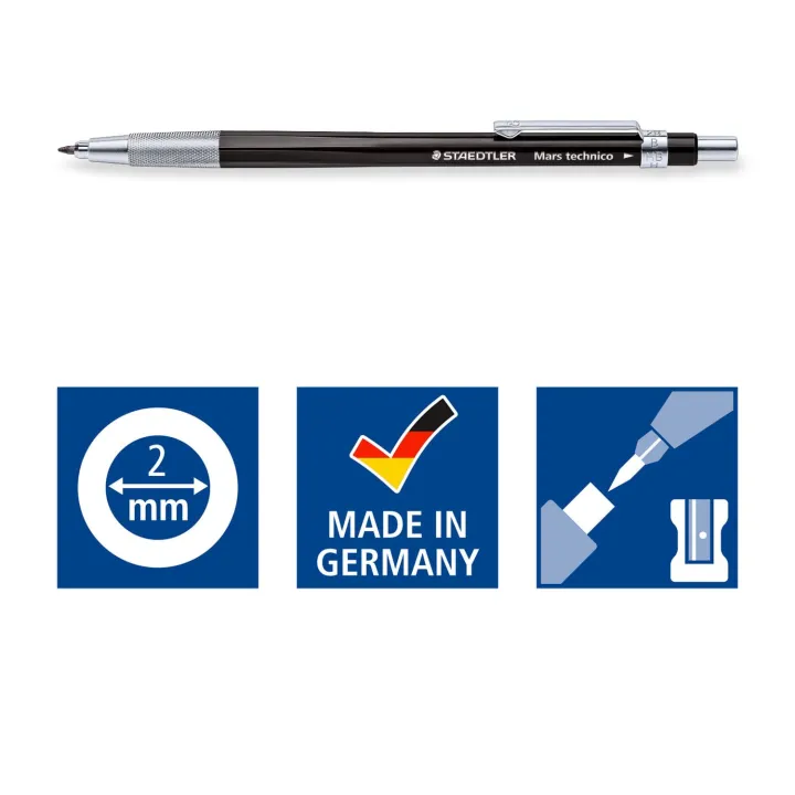 STAEDTLER%C2%AE%20Mars%C2%AE%20technico%20780%202mm%20leadholder%20Mechanical%20Pencil%20-%20Image%203