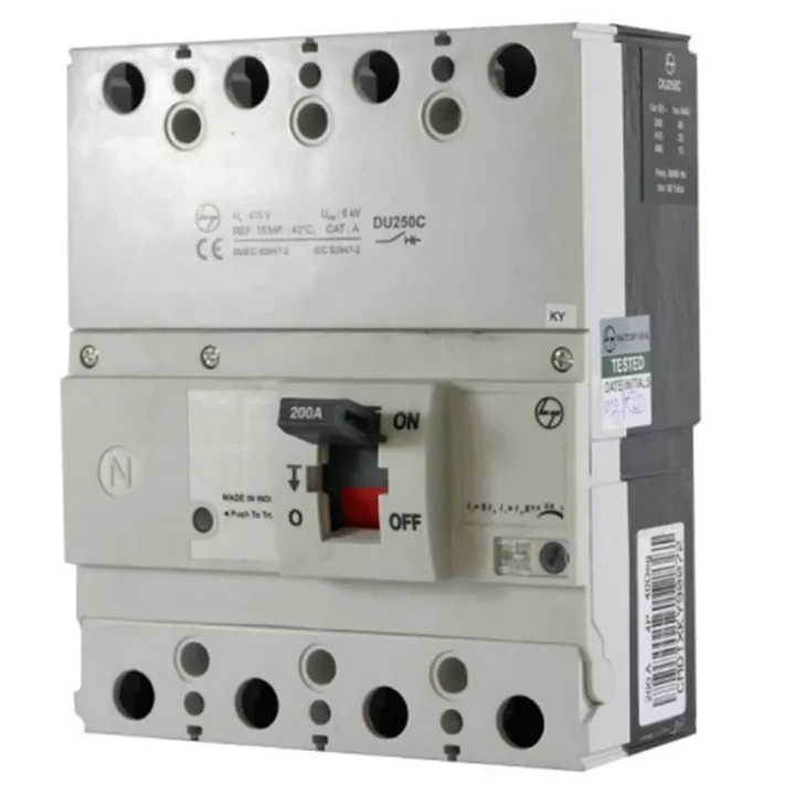 L&T Moulded Case Circuit Breakers Du-250 200A - 250A | Daraz.lk