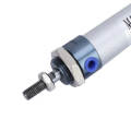 Single Rod Double Acting Cylinder MAL 20mm Mini Pneumatic Aluminum Alloy. 