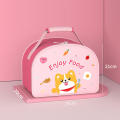 Box Bag For Primary School Handbag Bento Bag Insulated Bag With Rice Bag Waterproof Canvas High Appearance Level Cute Lunch. 