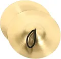 Pair of 8/ 10/ 12/ 14 Inch Cymbal pair of cymbal plate for Western Eastern Band Professional Brass Jazz Drum Classic Cymbal Crash Musical Instrument Accessory 8 inch 10 inch 12 inch 14 inch cymbal pair  8'' cymbal 10'' cymbal. 