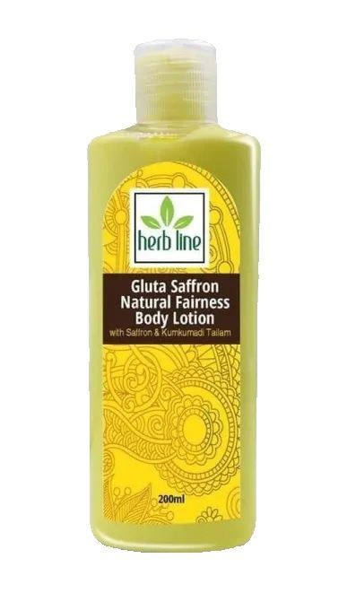 Herb Line Gluta Natural Fairness Body Lotion - 300 Ml ( Herbline )