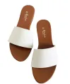 Freedom Feet High-quality Flat Ladies Slide Sandals Gladiator Flat Shoes flat Slipper. 