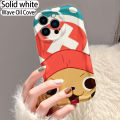 One Piece Anime Chopper Cute For Apple iPhone 15 14 13 12 11 XS XR X Pro Max Plus Wave Oil Back Phone Case. 