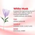 KUNDAL Anti Hair Loss & Hair Fall Control Caffeine Shampoo 500ml - All Hair Types (White Musk). 