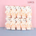 10pcs 12cm Bear Flower Bouquet Toy Cartoon Doll Teddy Bear Bouquet Graduation Birthday Wedding S Party Decor. 