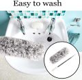 Microfiber Flexible Duster for Fan Cleaning Mop with Long Rod | Fan Cleaner Brush with Long Rod | Spider Web Cleaner Stick | Fan Cleaning Brush | Fan Duster| Dusting Brush for Home Cleaning. 