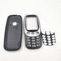 【Hottest Trends】New Full Housing For Nokia 3310 Face Frame Battery Cover Case With English Keyboard. 