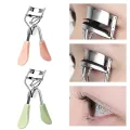 Eyelash Clip Fitted Eye Shape Plastic Handle Beauty Lash Lift Tool Eyelash Curler Cosmetic Makeup Tools Clip Lash Curler Lash Lift Tool Beauty Eyelashes Multicolor Makeup Tool. 