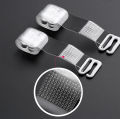 Plastic Buckle Bra Straps Belt Women's Elastic Transparent Silicone Adjustable Invisible Intimates Women Accessories. 