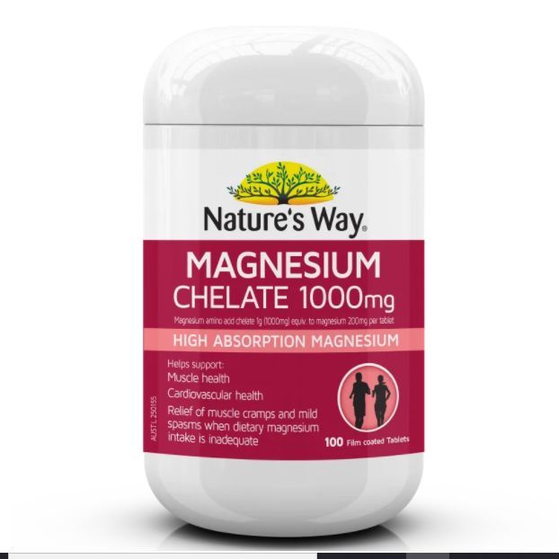 Nature's way Magnesium Chelate 1000mg