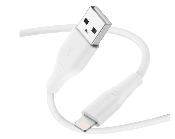 Genuine Apple Lightning Cable for iPhone - Fast Charging & Data Sync - 2.4A Speed