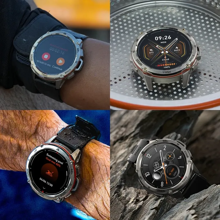 KOSPET%20TANK%20T3%20Ultra%20Rugged%20Smartwatch%20AMOLED%20Display,%205ATM,%20Stainless%20Steel%20Dual%20Band%20GPS%20Fitness%20Watch%20-%20Image%202