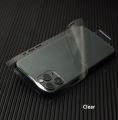 Transparent 3D Carbon Fiber Film Wrap Skin Phone Sticker For iPhone 13 12 Pro 12 Mini 11 Pro XS MAX XR 8 7 6 6S Plus Clear Sticker. 