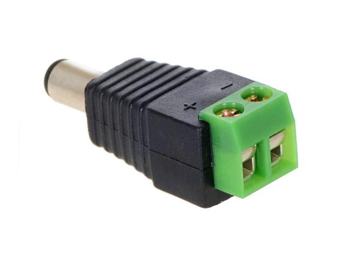 10pcs%2012V%20DC%20Power%20Connector%20Plug%20Jack%20Male%20Female%20Socket%20Barrel%202.1mm%20x%205.5mm%20Adapter%20for%20CCTV%20Camera%20LED%20Strip%20Supply%20Terminal%20-%20Image%202