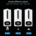 Automatic Hand Sanitizer Alcohol Disinfect Soap Dispenser with Thermometer Infrared Thermometer and Dispenser - K9 Pro. 