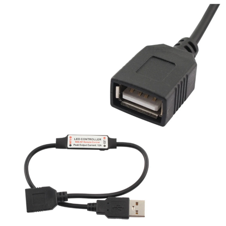 Sptrry11%20Keys%20LED%20Strip%20Controller%20Mini%20Dimmer%20RF%20Remote%205V%20USB%20Interface%20Controller%20for%205050/2835%20Single%20Color%20LED%20Strip%20-%20Image%205