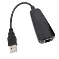 USB 2.0 Ethernet Network Adapter Convenient Use Plug and Play 10 100Mbps USB To RJ45 Ethernet Network LAN Converter for Linux Operating Systems. 