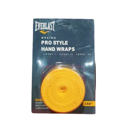 Everlast Pro Style 180 inches Hand Wraps Pair for MMA & Boxing