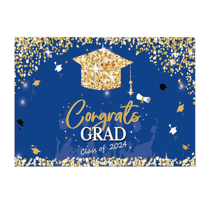 Class of 2024 Graduation Graduates Photography Cloth Farewell Party
