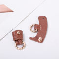 100cm -120cm Adjustable Cowhide Bag Shoulder Strap Connection Buckle Set. 