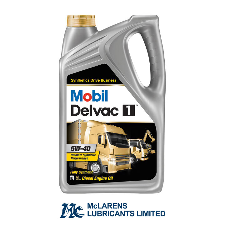 Mobil Delvac 1™ 5W-40 - 5L