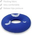 Donut Cushion Seat, Inflatable Ring Cushion with A Pump, Hemorrhoid Seat Pillow, Round Wheellchairs Seat Cushion for for Home, Car or Office (15" Blue). 