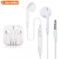 Wired Earphones with Mic – 3.5mm | Universal for iPhone, Samsung, Oppo | A+ Audio Quality | SL STORY earphone with mic, 3.5mm headset, wired headphones, universal earphones, iphone earphones, samsung headset, SL STORY, original quality earphone. 