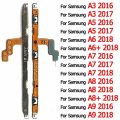 Power On Off Side Button Volume Flex Cable For Samsung Galaxy A8 Plus A8+ A9 2018 A3 A5 2016 A6 A6+ A7 2017 Spare Parts. 