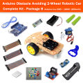 Arduino Obstacle Avoiding 2 Wheel Robotic Smart Car Kit 2WD Robot Car Kit. 