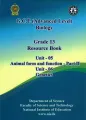 Biology Resource Book Unit 5ii - 6 English Medium - Color Print. 