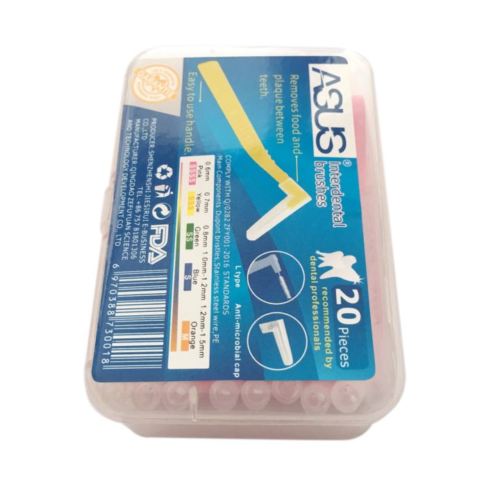 40Pcs%20L-Type%200.6MM%20Orthodontic%20Toothbrush%20Interdental%20Brushing%20Brush%20Clearance%20Brush%20Cleaner%20-%20Image%202