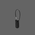 4 Digit Combination Code Number Lock With Spring Coil Wire Rope For Luggage Zipper Bag Backpack Suitcase Drawer Locks. 