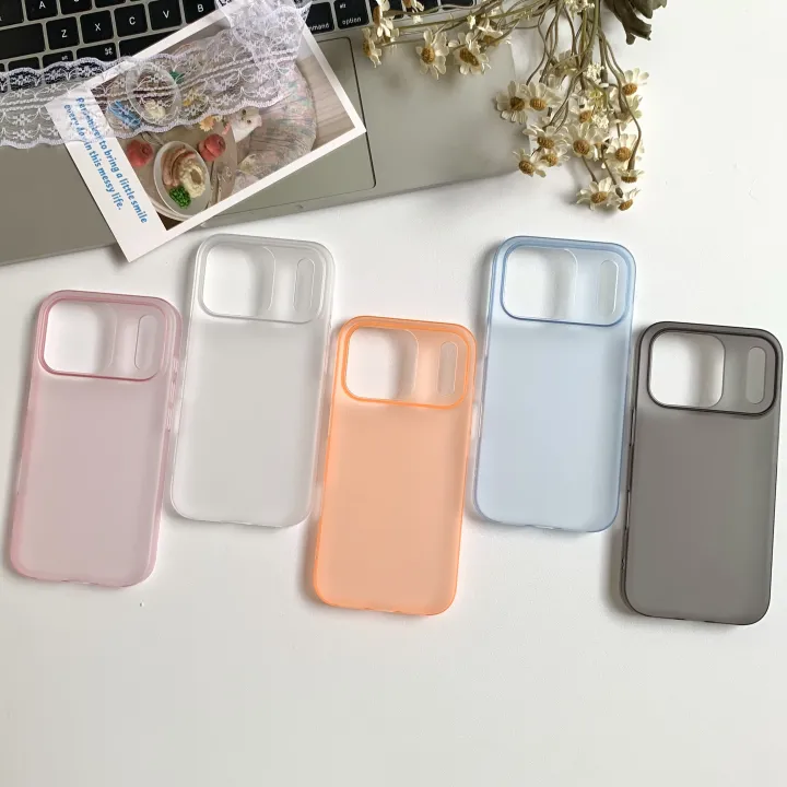 HOCE%20Ultra%20Thin%20Matte%20Hard%20Clear%20Phone%20Cases%20For%20iPhone%2017%20Air%2016%2015%2014%2013%2012%2011%20Pro%20Max%2014%2015%20Plus%2016e%20%20Case%20Slim%20Silky%20Skin%20Frosted%20PC%20Back%20Cover%20-%20Image%202