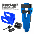Door Latch Mortise Tool, Door Lock Hole Saw Set for 1-3/4" or for 1-3/8" Thick Wooden Door Installation Kit Orange. 
