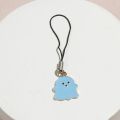 Fashion Ghost Mobile Phone Charms Devil Metal Phone Rope Key Chain Phone. 